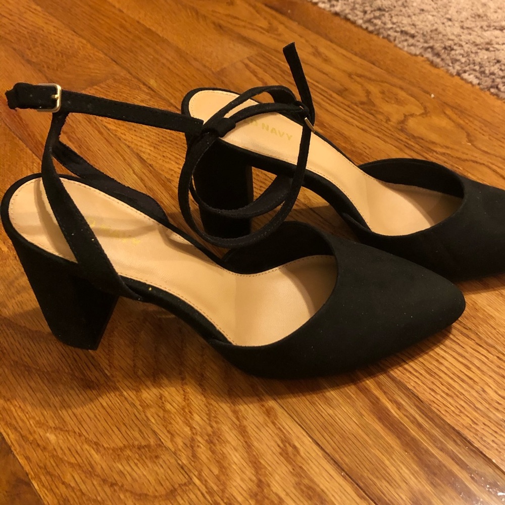 Black Sling backs